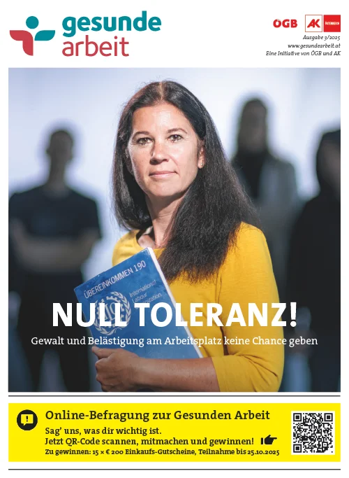 Magazin Gesunde Arbeit 3/2025 Stamm-Ausgabe